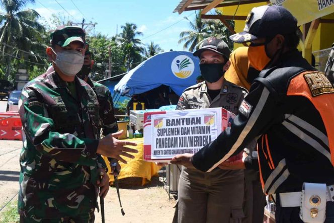 
Pangdam XIII Tinjau Pos Perbatasan Wilayah Korem 133/Nani Wartabone, Gorontalo