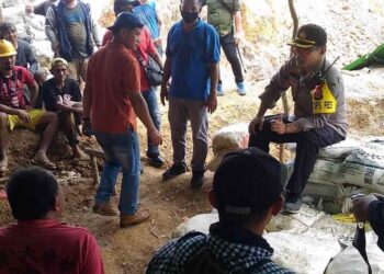 Kapolres Kotamobagu Pimpin Olah TKP Kasus Penembakan di Bukit Potolo