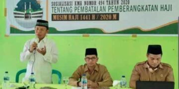 Batal Berangkat Haji Karena Covid-19, 48 JCH Bolmong Ikuti Sosialisasi KMA