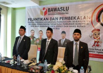 Jajaran Bawaslu Boltim Akan Jalani Rapid Test
