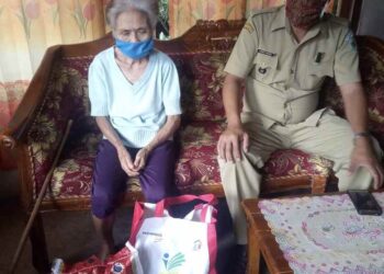 Dinsos Bolmong Door to Door Salurkan Bantuan kepada Disabilitas