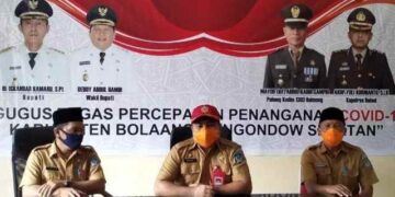 Positif Covid-19 di Bolsel Bertambah Dua, Kabar Baik Pasien 01 Sembuh