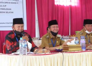 Anggota Komisi V DPR RI Herson Mayulu Tegaskan, Penerima Program BSPS Harus Warga yang Membutuhkan