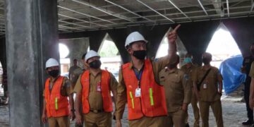 Bupati Tinjau Pembangunan Gedung Islamic Center, Ditargetkan Selesai Tepat Waktu
