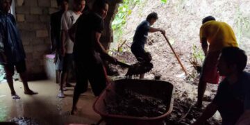 Curah Hujan Tinggi, Sejumlah Rumah di Desa Luwoo Terendam Banjir dan Longsor