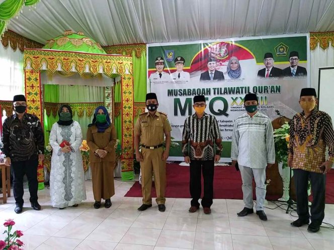 
MTQ XXVIII Tingkat Kabupaten Bolmong Resmi Dibuka