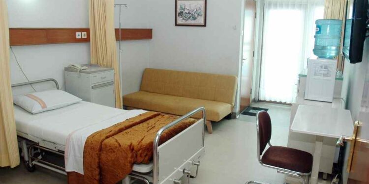 Ruangan VIP RSUD Bolsel Mulai Dilengkapi Fasilitas Penunjang Seperti TV dan AC