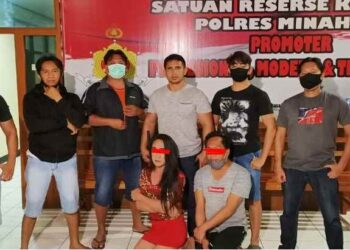 Cabuli Tiga Remaja, Ayu dan Yuni Waria Asal Bolmong Diringkus Resmob Minahasa
