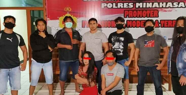 Cabuli Tiga Remaja, Ayu dan Yuni Waria Asal Bolmong Diringkus Resmob Minahasa