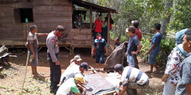 Warga Moyongkota Ditemukan Tewas di Perkebunan Lanut
