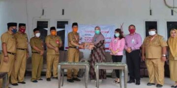 BSG Serahkan Bantuan untuk Warga Terdampak Banjir di Bolsel