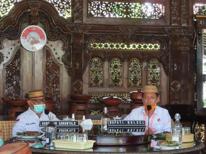 
Bupati Bolsel dan Gubernur Gorontalo Bahas Strategi Pencegahan Pandemi Covid-19