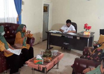 Dinsos Gorut Datang Belajar di Bolmong Soal Penanganan Bantuan Covid-19