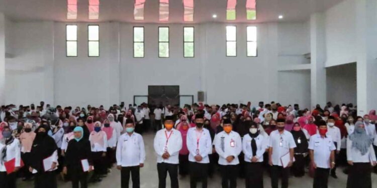 Apel Kerja Guru di Bolsel, Bupati Minta Pembelajaran Daring dan Luring Harus Maksimal