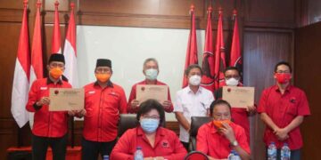 Pasangan BERKAH Sangat Tangguh di Bolsel, Terima Rekom DPP PDI Perjuangan, Dijemput Ribuan Masa Pendukung