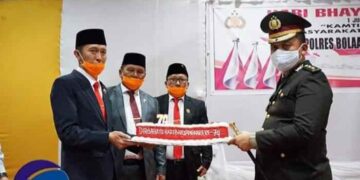 HUT ke-74 Bhayangkara, Babuk Miras Dimusnahkan, Peringatan Terapkan Standar Protokol Kesehatan
