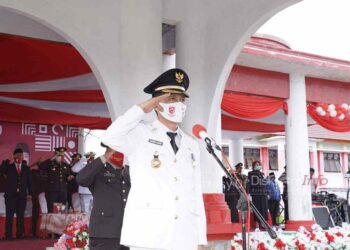 Dari Perayaan HUT ke-75 Tahun Kemerdekaan Indonesia, Bupati Ajak Tingkatkan Rasa Nasionalisme