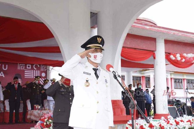 
Dari Perayaan HUT ke-75 Tahun Kemerdekaan Indonesia, Bupati Ajak Tingkatkan Rasa Nasionalisme