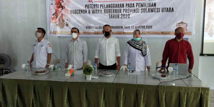 Humagi Buka Sosialisasi Potensi Pelanggaran Pada Pilgub Sulut 2020