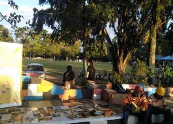 Komunitas Literasik Totabuan Gelar Lapak Baca  Gratis