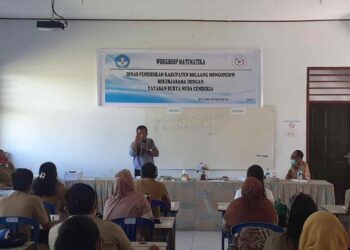 200 Guru di Bolmong Ikut Workshop Peningkatan Mutu