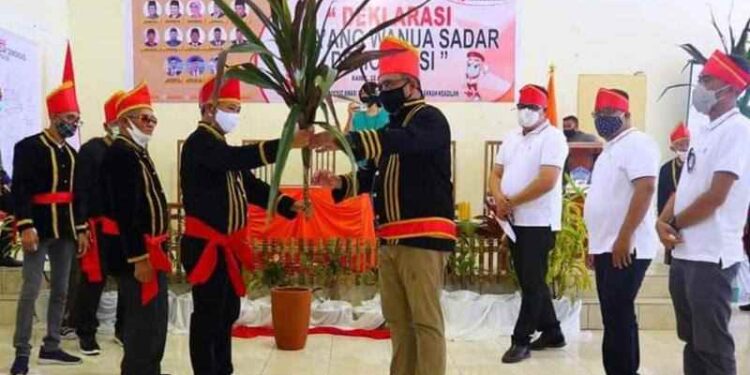 Bawaslu RI dan Sulut Resmikan Desa Sadar Demokrasi di Minut