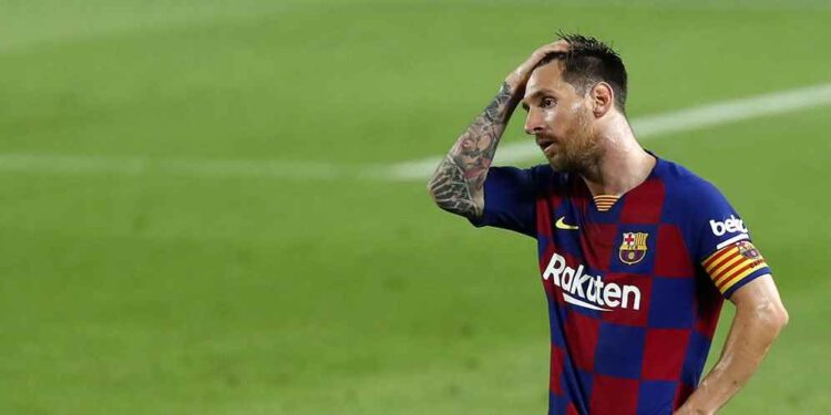 Lionel Messi Pastikan Absen dari Latihan Barcelona