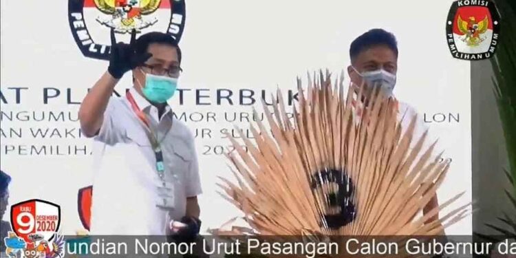 Berikut Makna Nomor Urut Bagi Tiga Paslon Gubernur dan Wagub Sulut