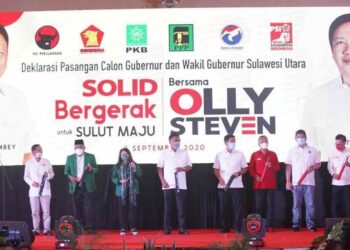 Empat Kepala Daerah di BMR Masuk Tim Kampanye Olly- Steven