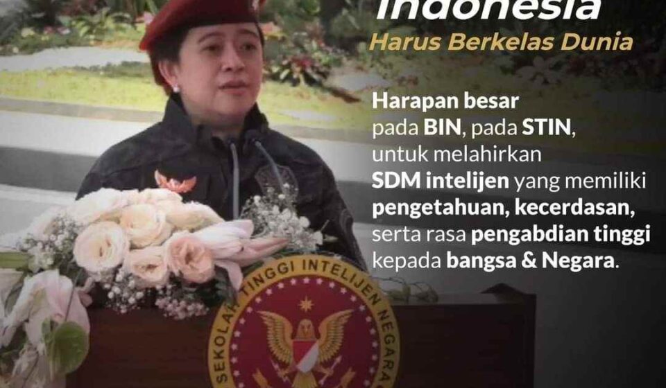 Puan Berharap STIN Lahirkan Intelijen Berkelas Dunia