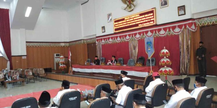 DPRD Laksanakan Paipurna Tahap I Rancangan KUA-PPAS 2021