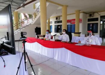 Bupati Yasti Mengikuti Rakor dengan Kemendagri Terkait Pengembangan Pertashop