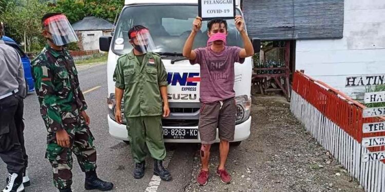 Tak Pakai Masker, 341 Orang Diberikan Pembinaan di Passi Barat