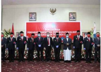 Berikut Nama Pjs. Bupati/Walikota yang Dikukuhkan Pejabat Gubernur Sulawesi Utara