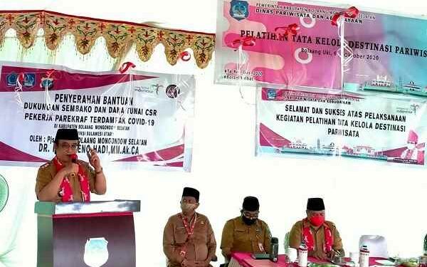 Pjs Bupati Bolsel Praseno Hadi Sampaikan 3 Hal Penting untuk Pengelolaan Wisata Bolsel