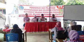 Pjs Bupati Ajak Pelaku UKM Bolsel Bangkit Meski Ditengah Pandemi Covid-19