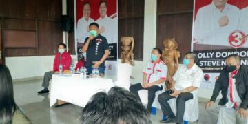 Olly Dondokambey Tatap Muka Dengan DPD Permata Tomohon
