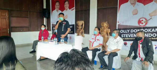 
Olly Dondokambey Tatap Muka Dengan DPD Permata Tomohon