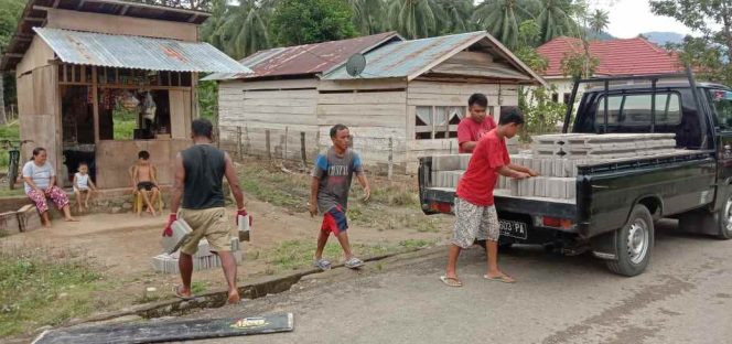 
 Program BSPS di Bolsel Mulai Terealisasi