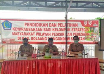 UKM dan KSM Bolsel Ikuti Pendidikan dan Pelatihan Kewirausahaan