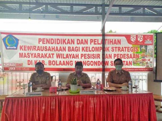 
UKM dan KSM Bolsel Ikuti Pendidikan dan Pelatihan Kewirausahaan