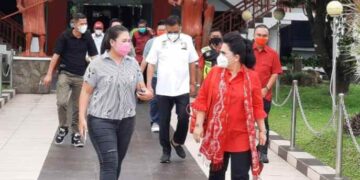 Support Suami Maju Pilgub Sulut, Rita Setia Dampingi Olly Dondokambey