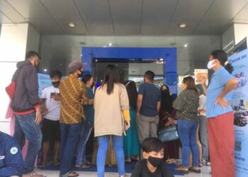 Nasabah Keluhkan Kerumunan di Pintu Masuk, Begini Penjelasan Pinca BRI Kotamobagu