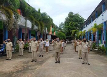 Mengintip Aktivitas di SMP Negeri 4 Kotamobagu di Tengah Pandemi Covid-19