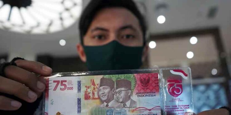 Penukaran Uang Rp 75.000 Bisa Diseluruh Bank
