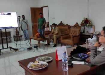 Wabup Bolmong Ikut Rakor Pengadaan Vaksin Covid-19