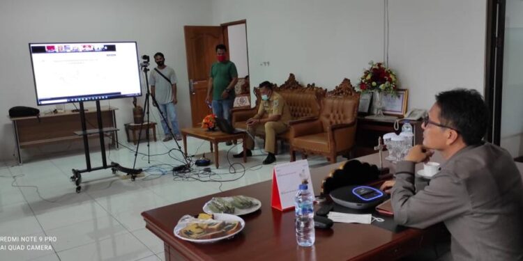 Wabup Bolmong Ikut Rakor Pengadaan Vaksin Covid-19