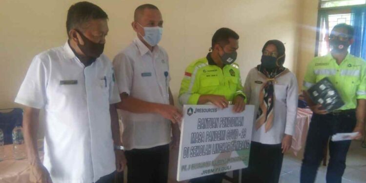 Disdik Bolmong Terima Bantuan Pendidikan dari PT JRBM