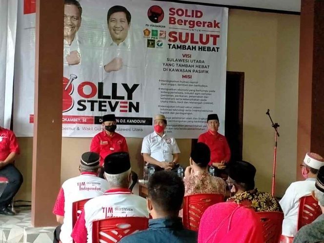 
 Steven Kandouw Yakin Suara ODSK di Bolsel Capai 80 Persen