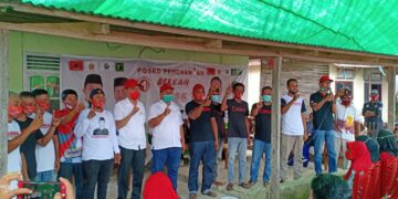 Goropa Merah Solid Bersama BERKAH, Targetkan Kemenangan 9 Desember